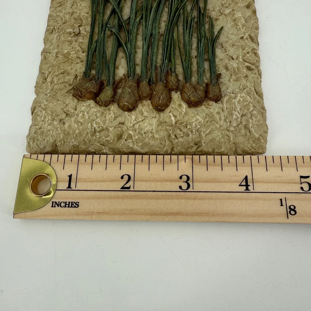 Flower Resin Wall Plaque Cheri Blum Home Decor Wall Hanging Cottagecore Decor